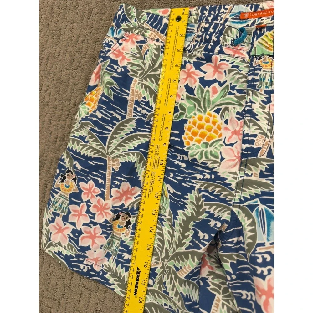 Tori Richard Hula Girl Swim Trunks 38 (Y1)